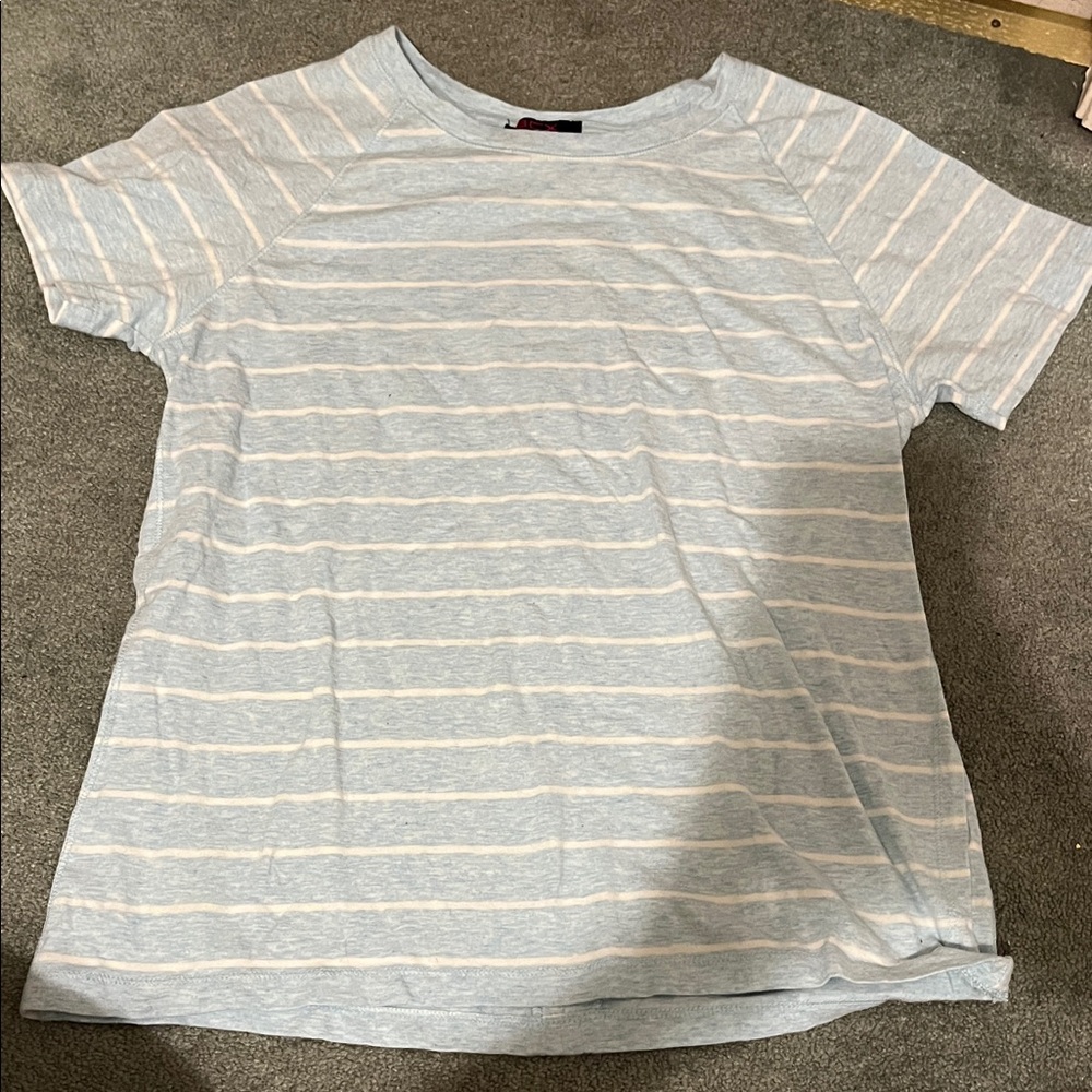 Striped Light Blue Women’s Shirt